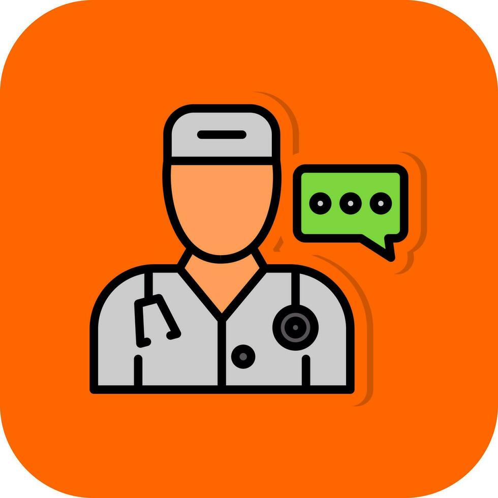 Consultation Vector Icon Design