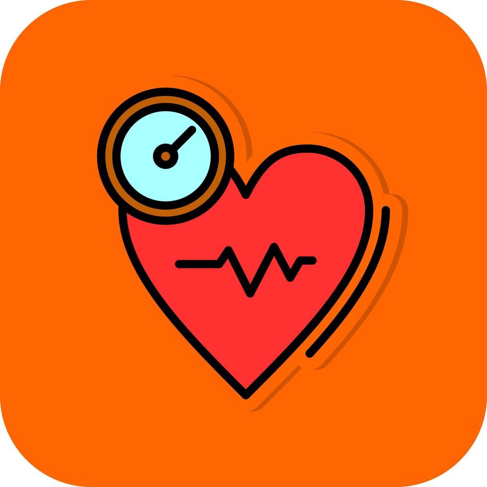 Blood Pressure Vector Icon Design