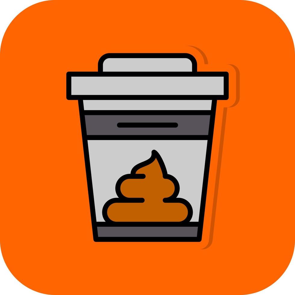 Stool Test Vector Icon Design