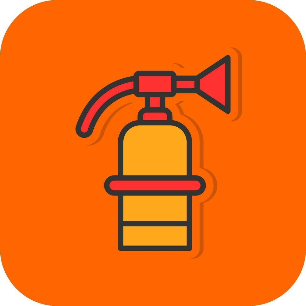 Fire Extinguisher Vector Icon Design