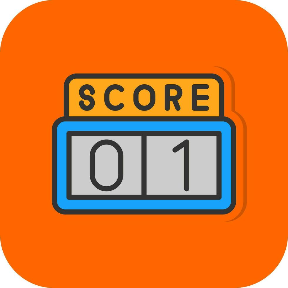 Scoreboard Vector Icon Design