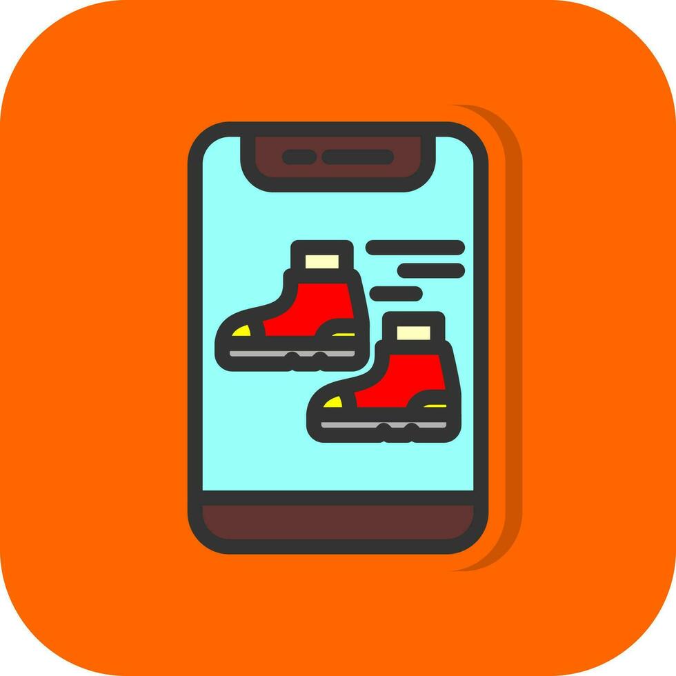 Jogging Vector Icon Design