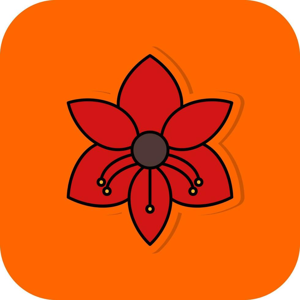 Amaryllis Vector Icon Design