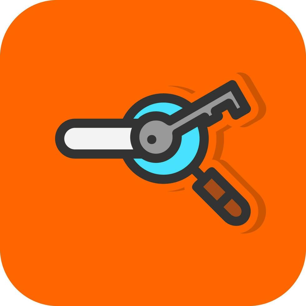 Keywords Search Vector Icon Design