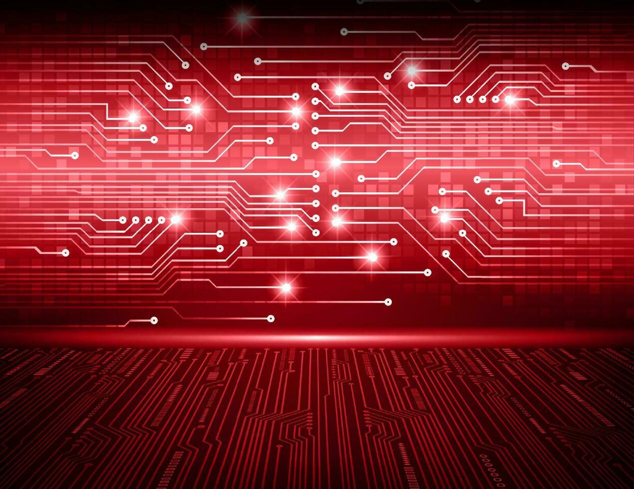 Modern Technology Background vector