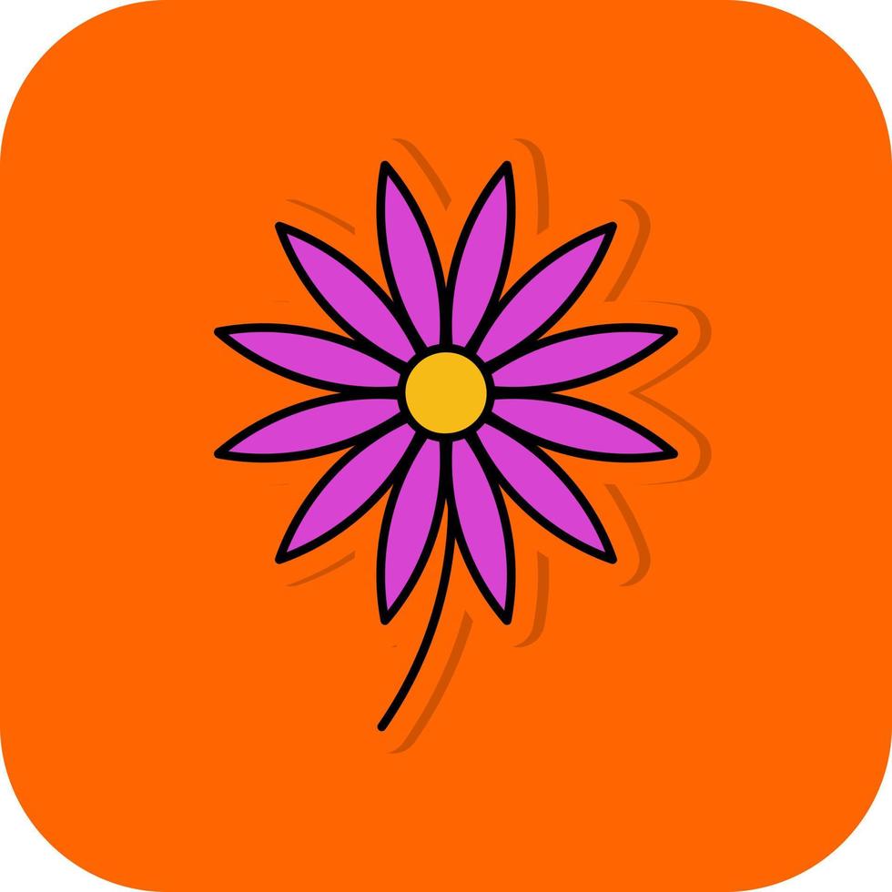 Aster Vector Icon Design