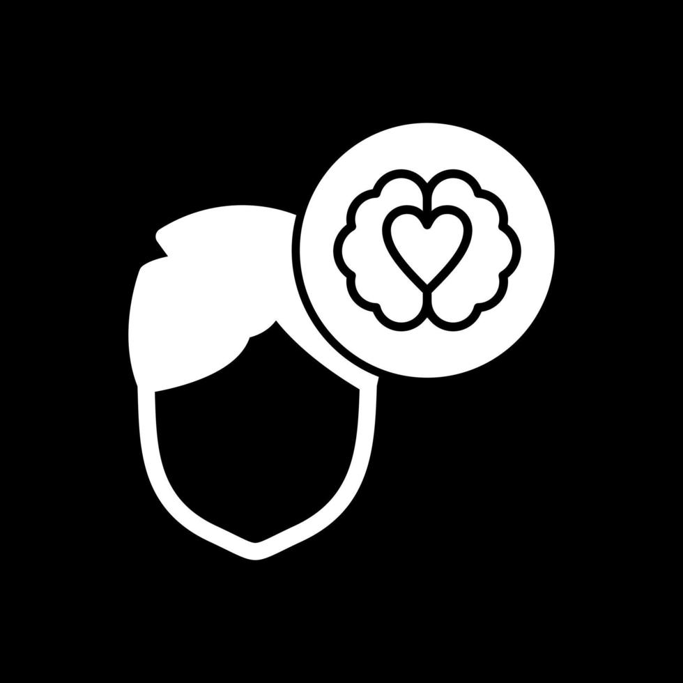 Emotional intelligence Vector Icon Design