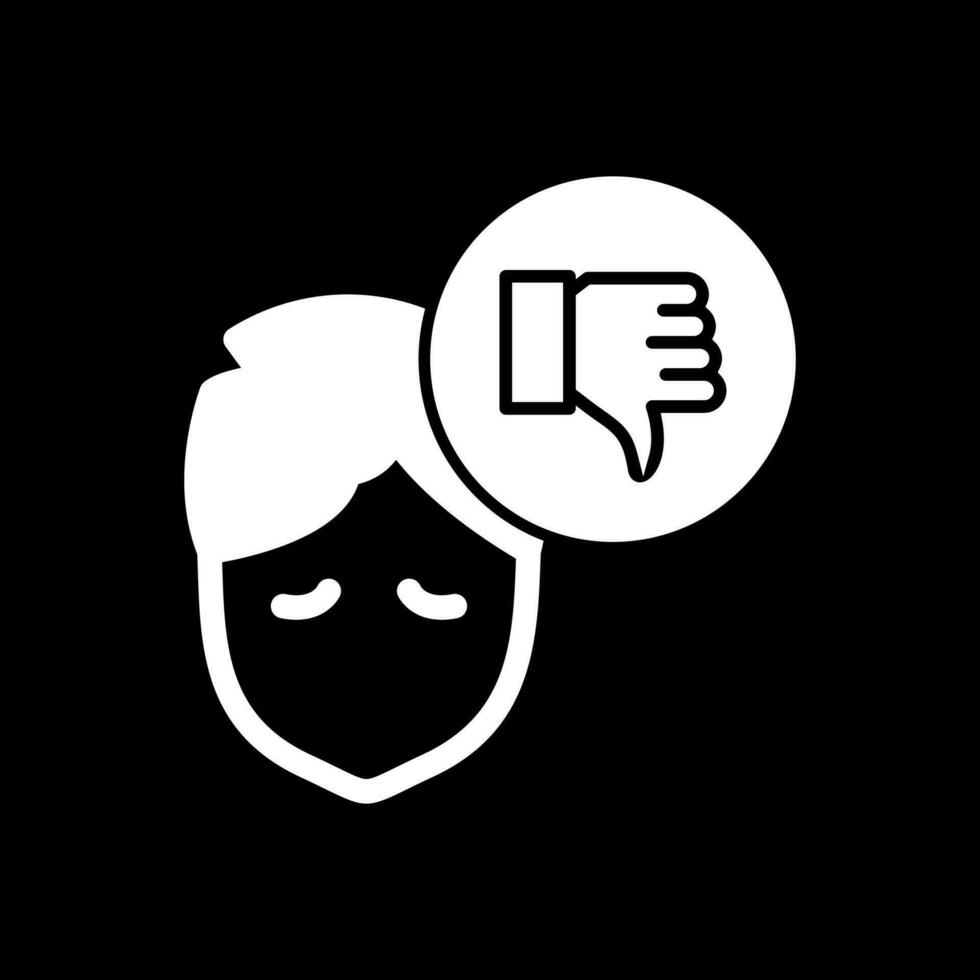 Pessimistic Vector Icon Design