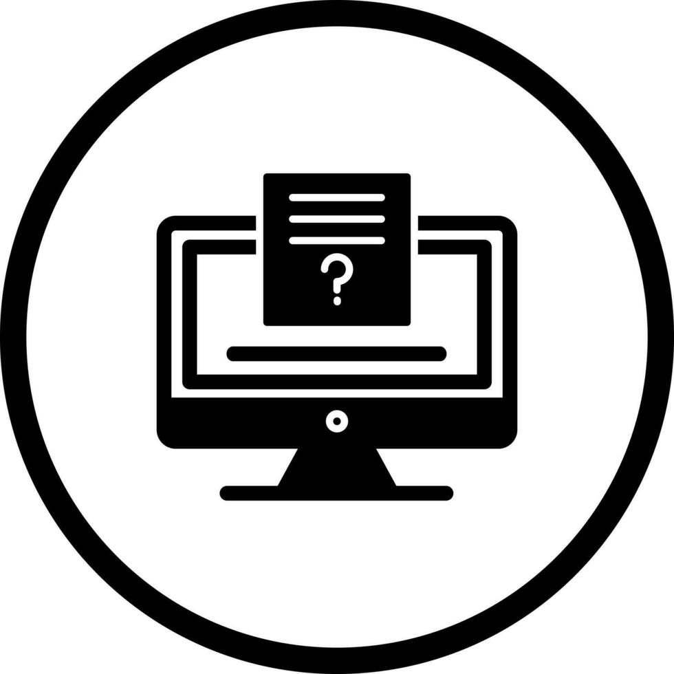 Quiz Vector Icon