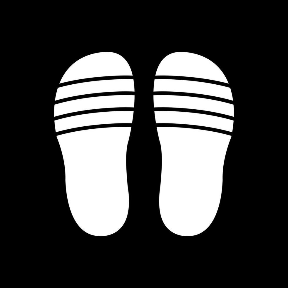 Flip Flop Vector Icon Design