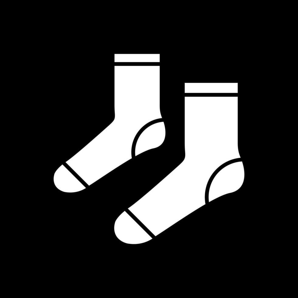 diseño de icono de vector de calcetines