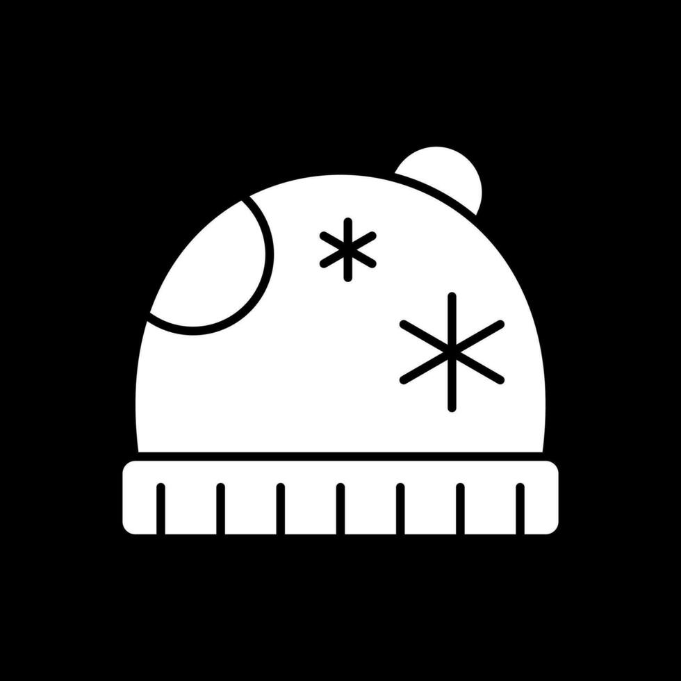 diseño de icono de vector de gorro