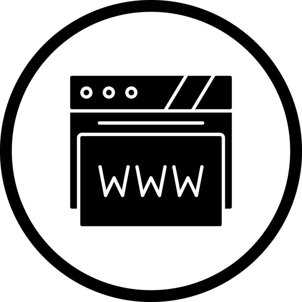 Web Browser Vector Icon