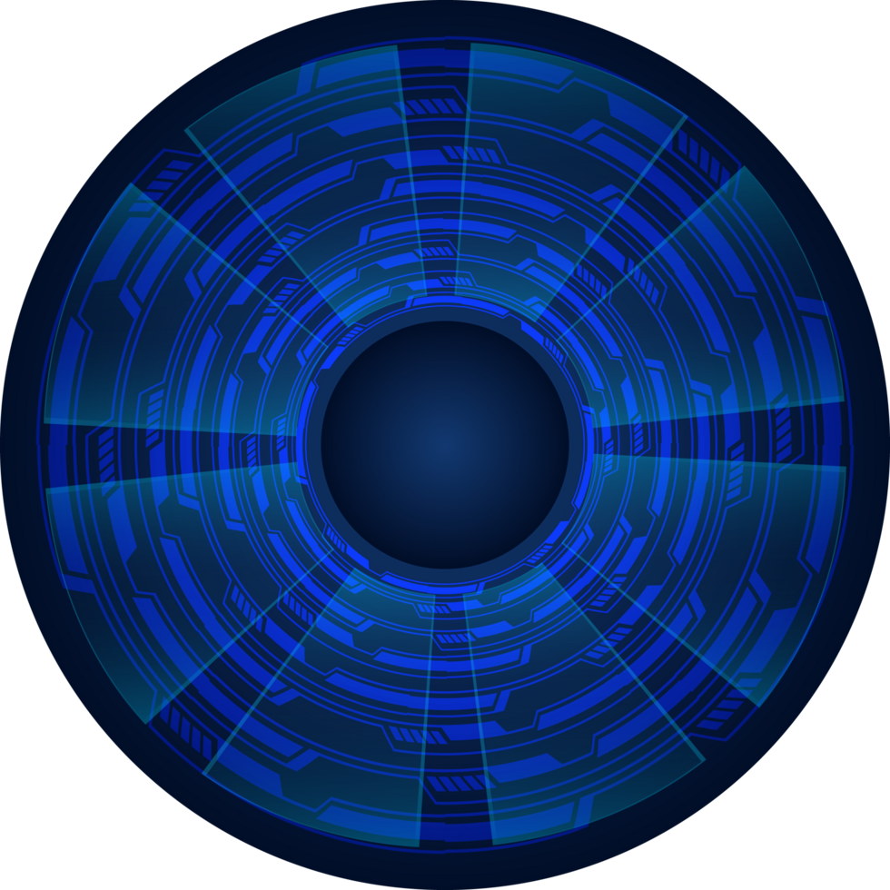 Augenausschnitt der modernen Technologie png