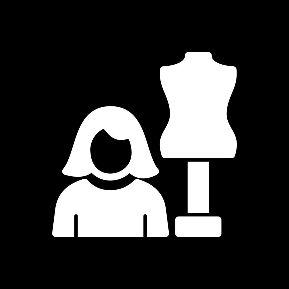 diseño de icono de vector de diseñador de moda