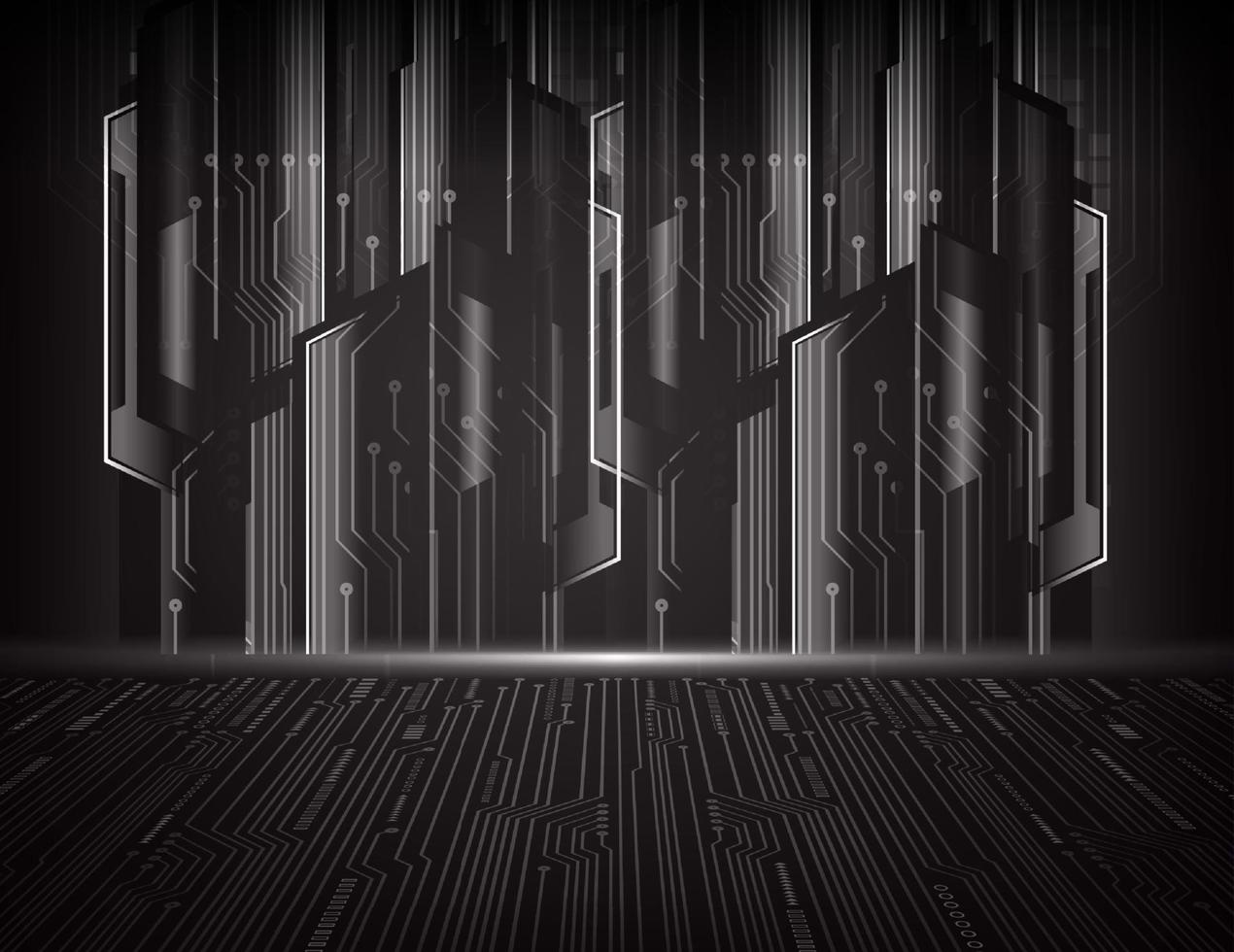 Modern Technology Background vector