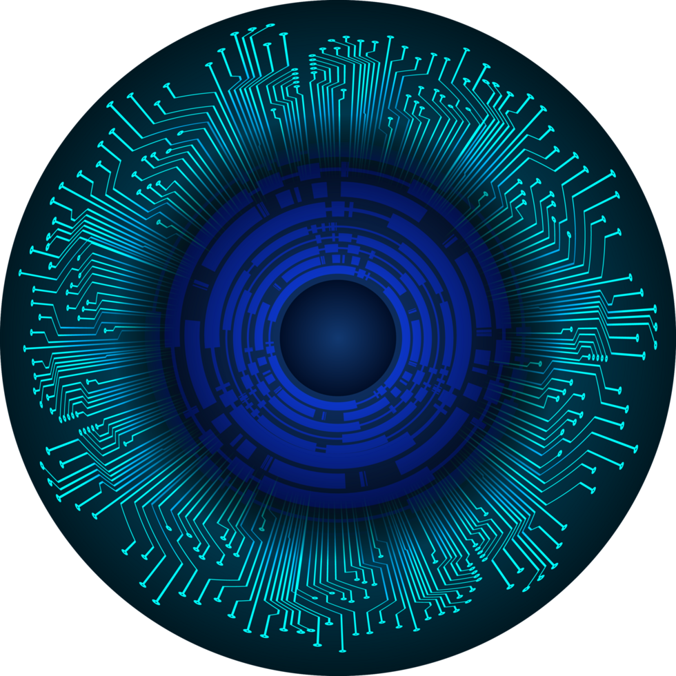 modern technologie oog uitsnijden png