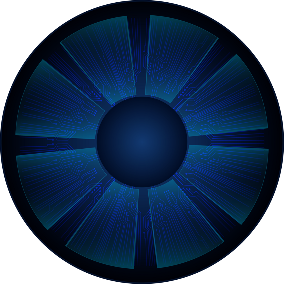 modern teknologi öga beskärning png