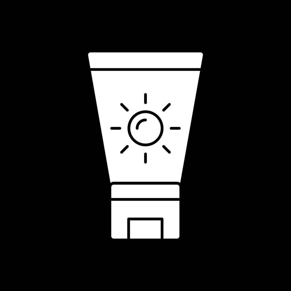 Suncream Vector Icon Design