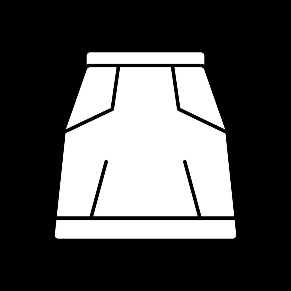 Skirt Vector Icon Design