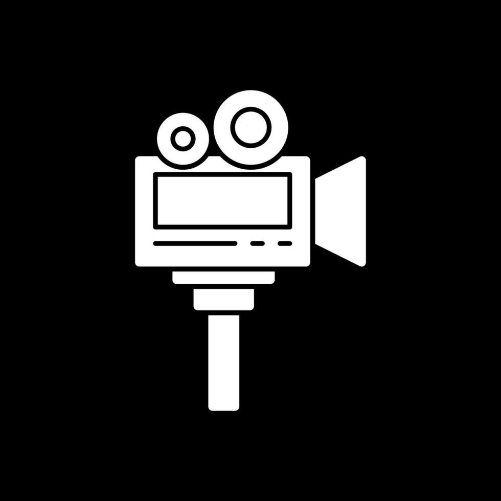 diseño de icono de vector de cámara de video