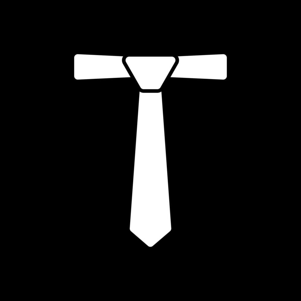 diseño de icono de vector de corbata