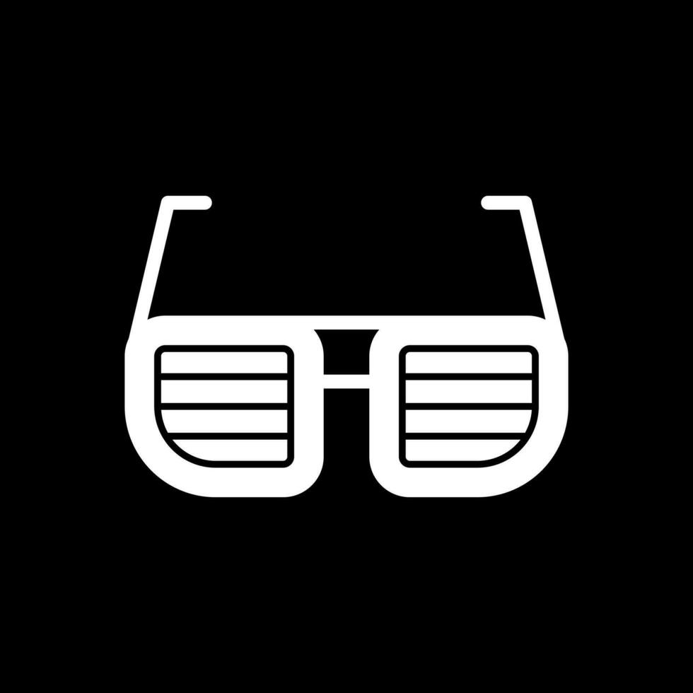 Fun Glasses Vector Icon Design