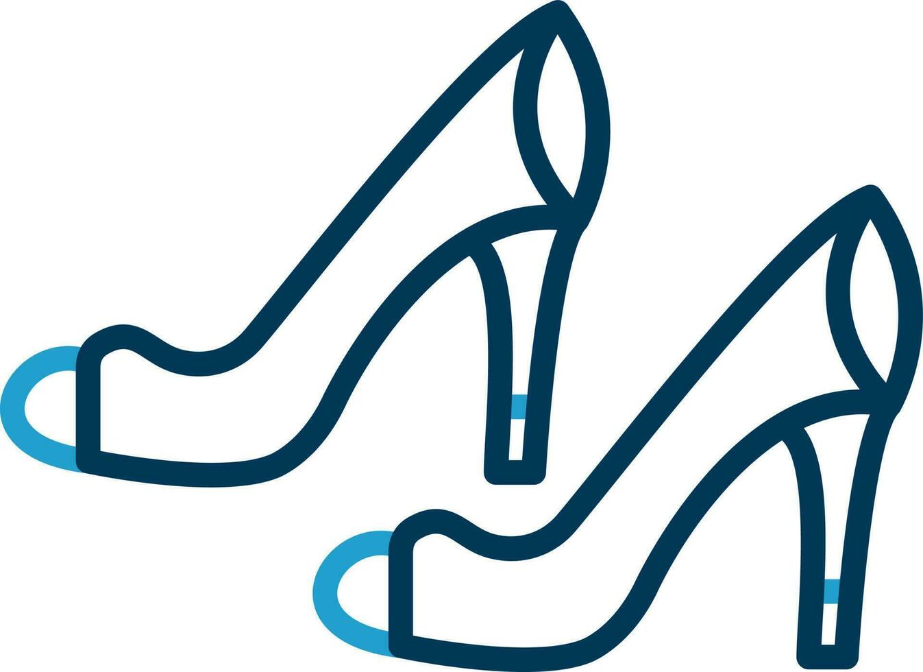 High Heels Vector Icon Design