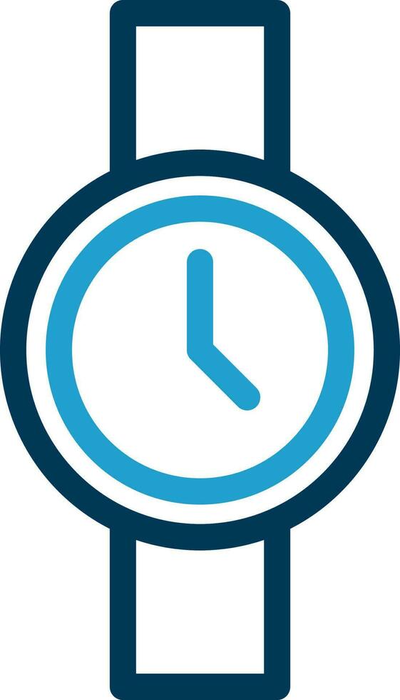 Wristwatch Vector Icon Design