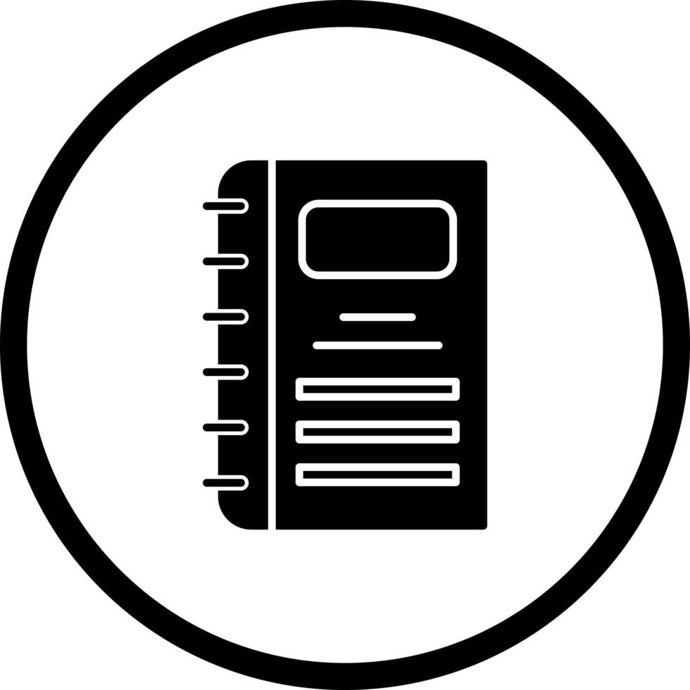 Notebook Vector Icon