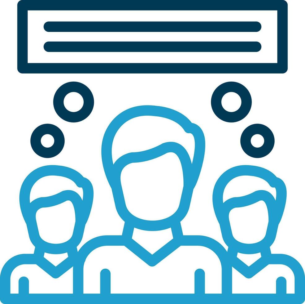 Meeting Vector Icon Design