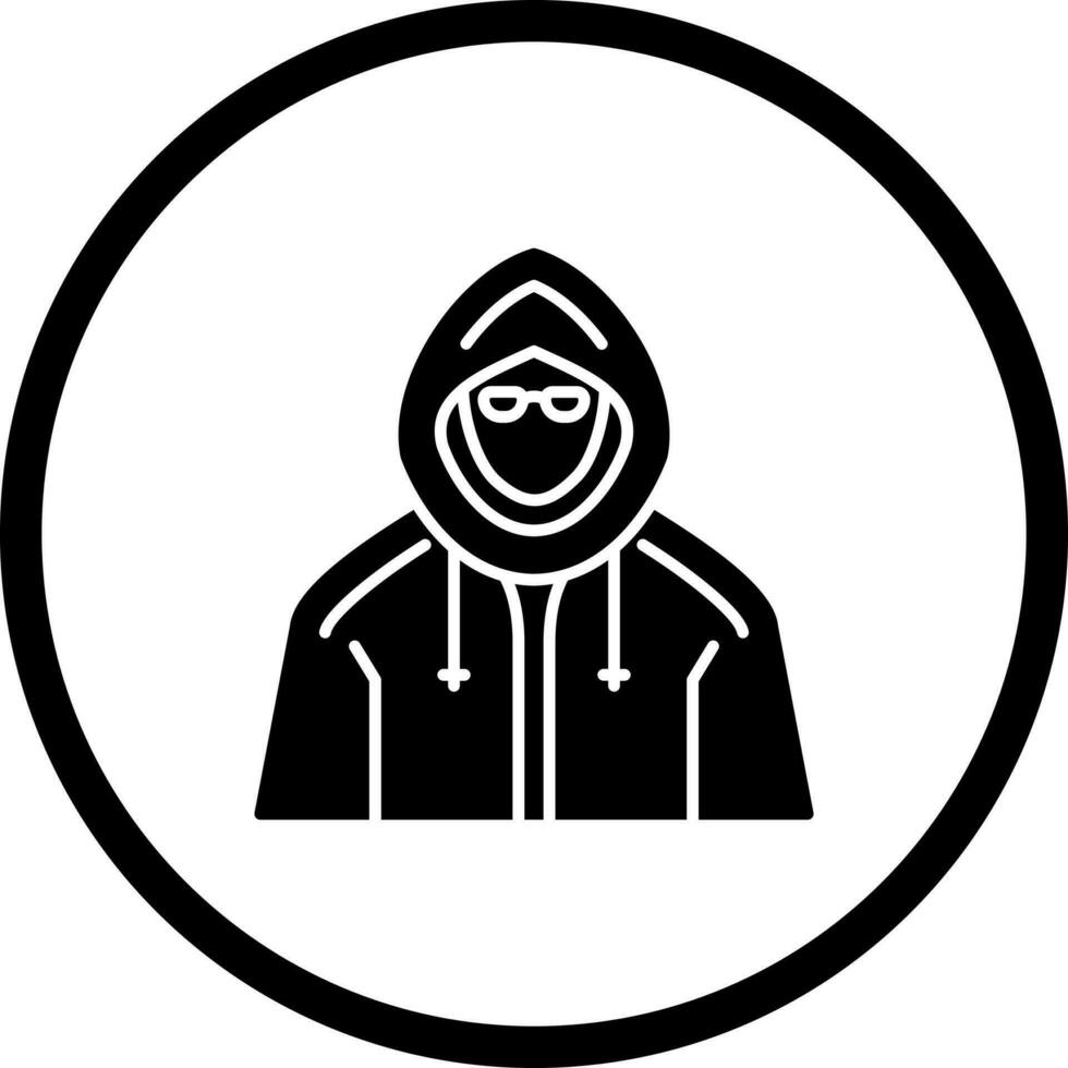 icono de vector de hacker