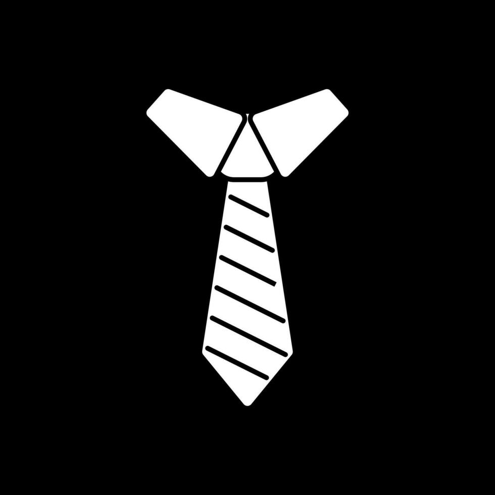 diseño de icono de vector de corbata