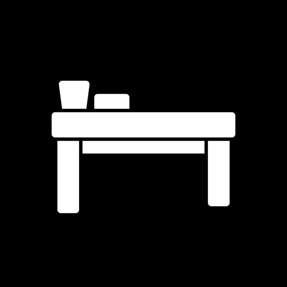 Spa Bed Vector Icon Design