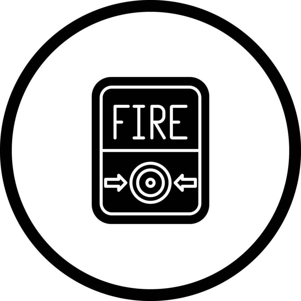 Fire Button Vector Icon