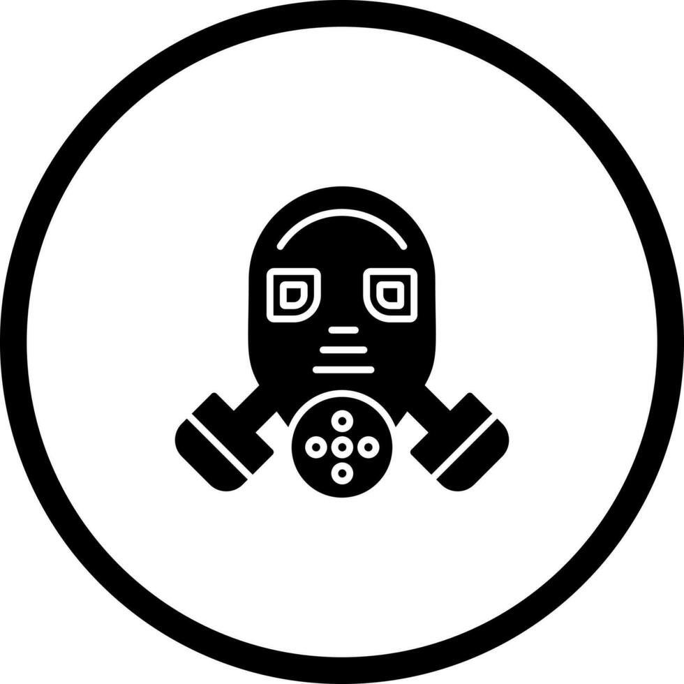 Gas Mask Vector Icon