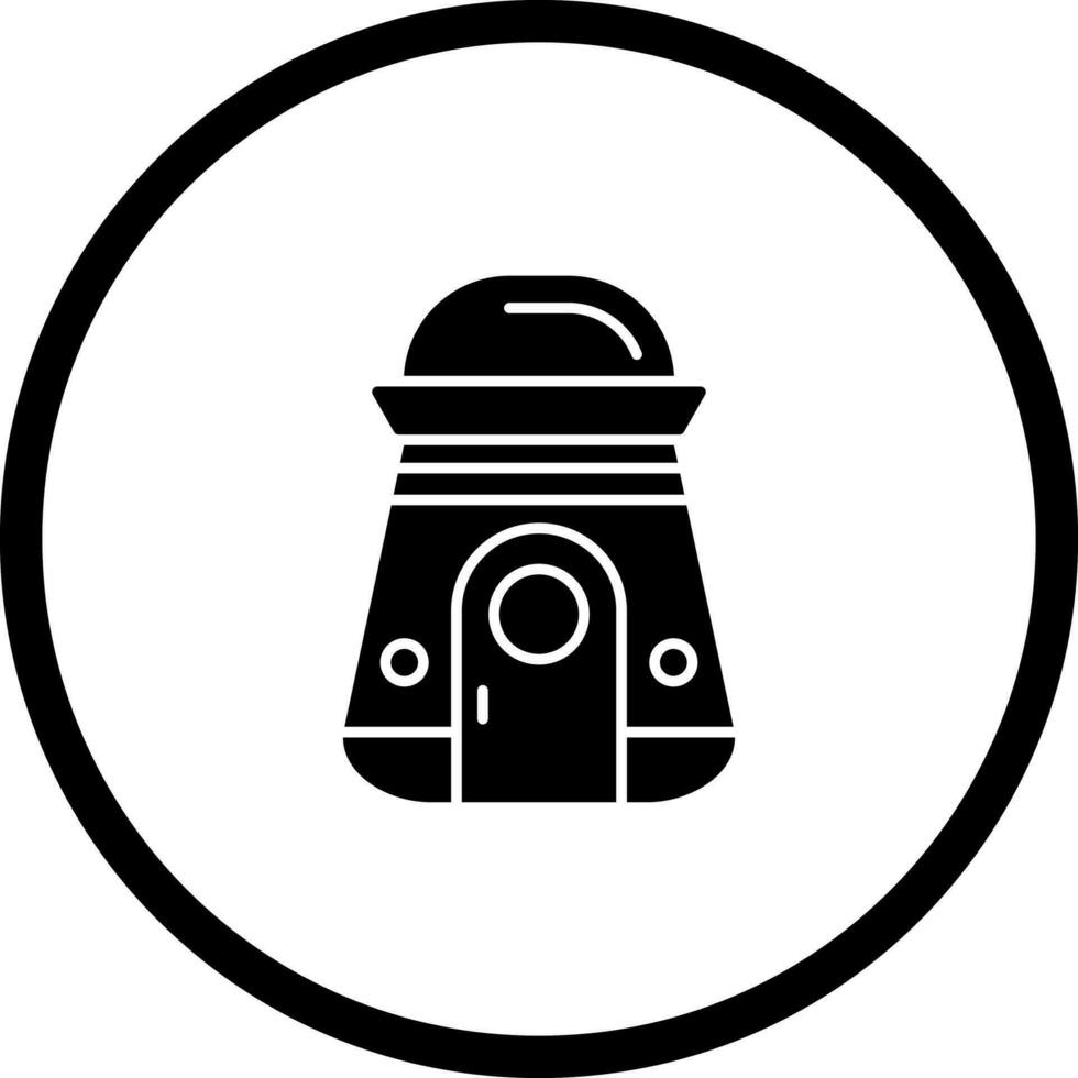 Space Capsule Vector Icon