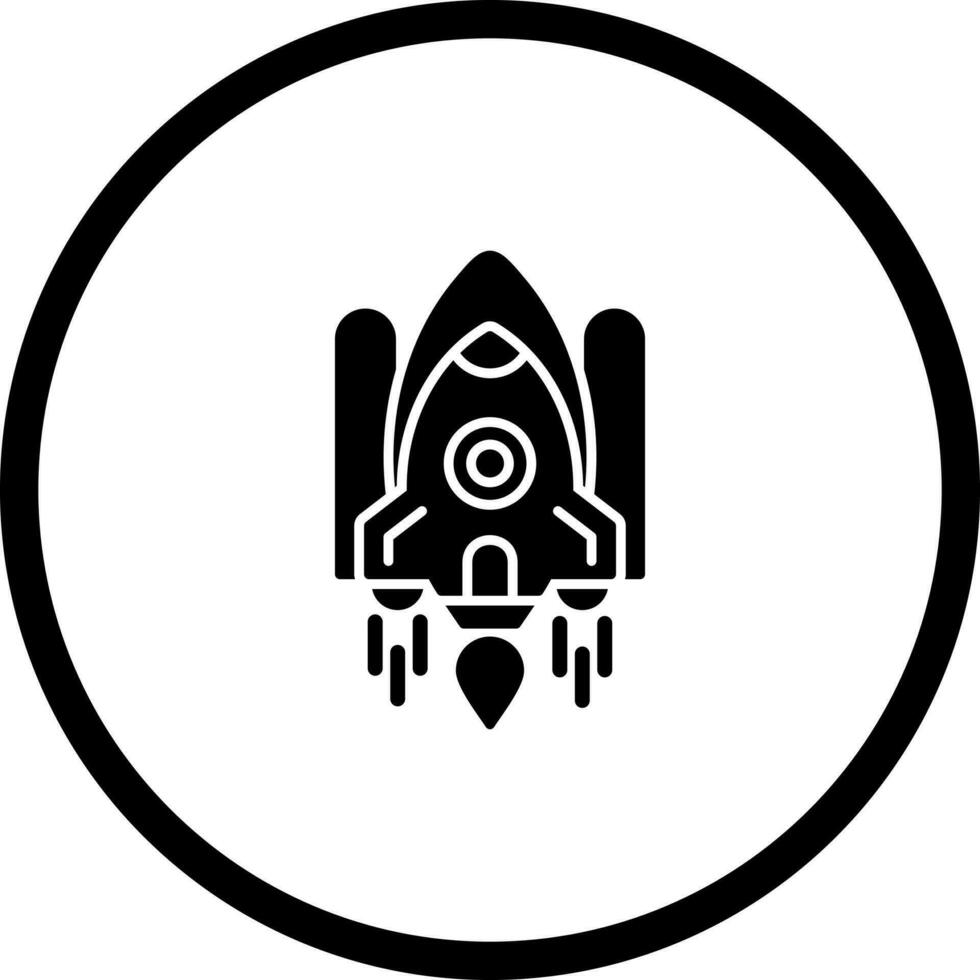 Space Shuttle Vector Icon