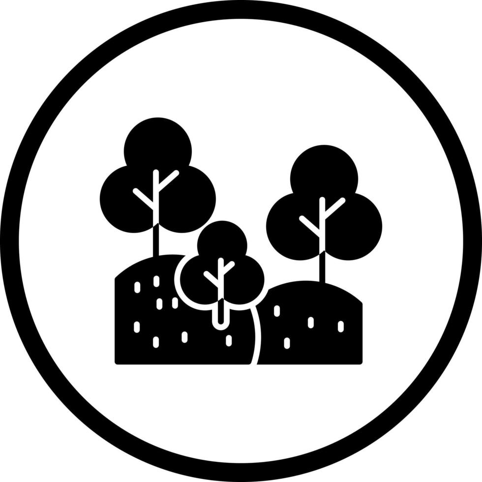 Forest Vector Icon