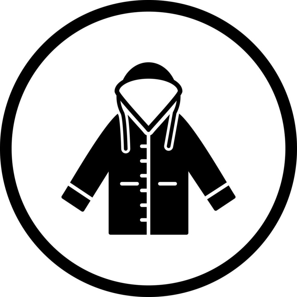 Raincoat Vector Icon
