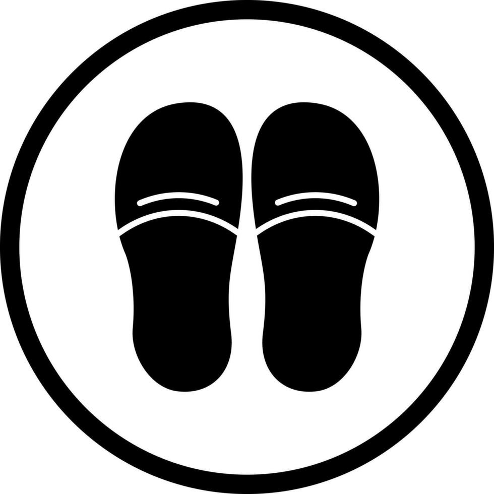 Slippers Vector Icon