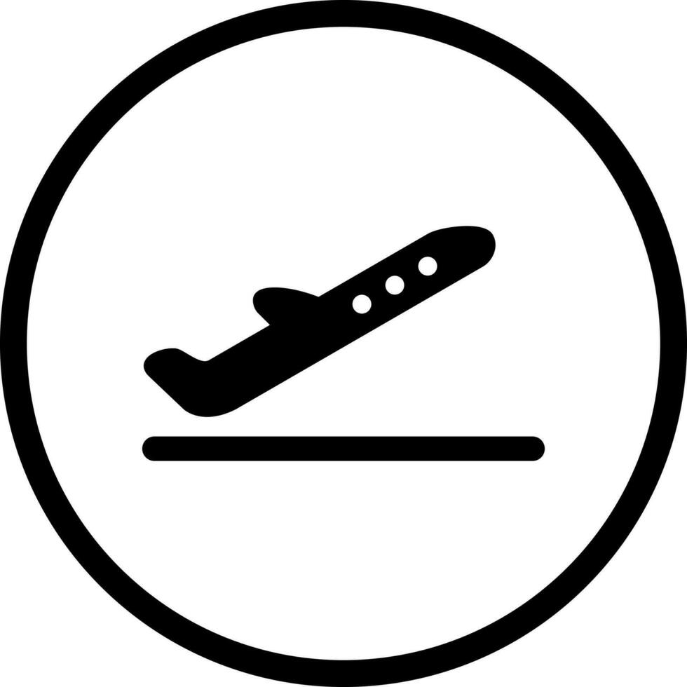 Departure Vector Icon