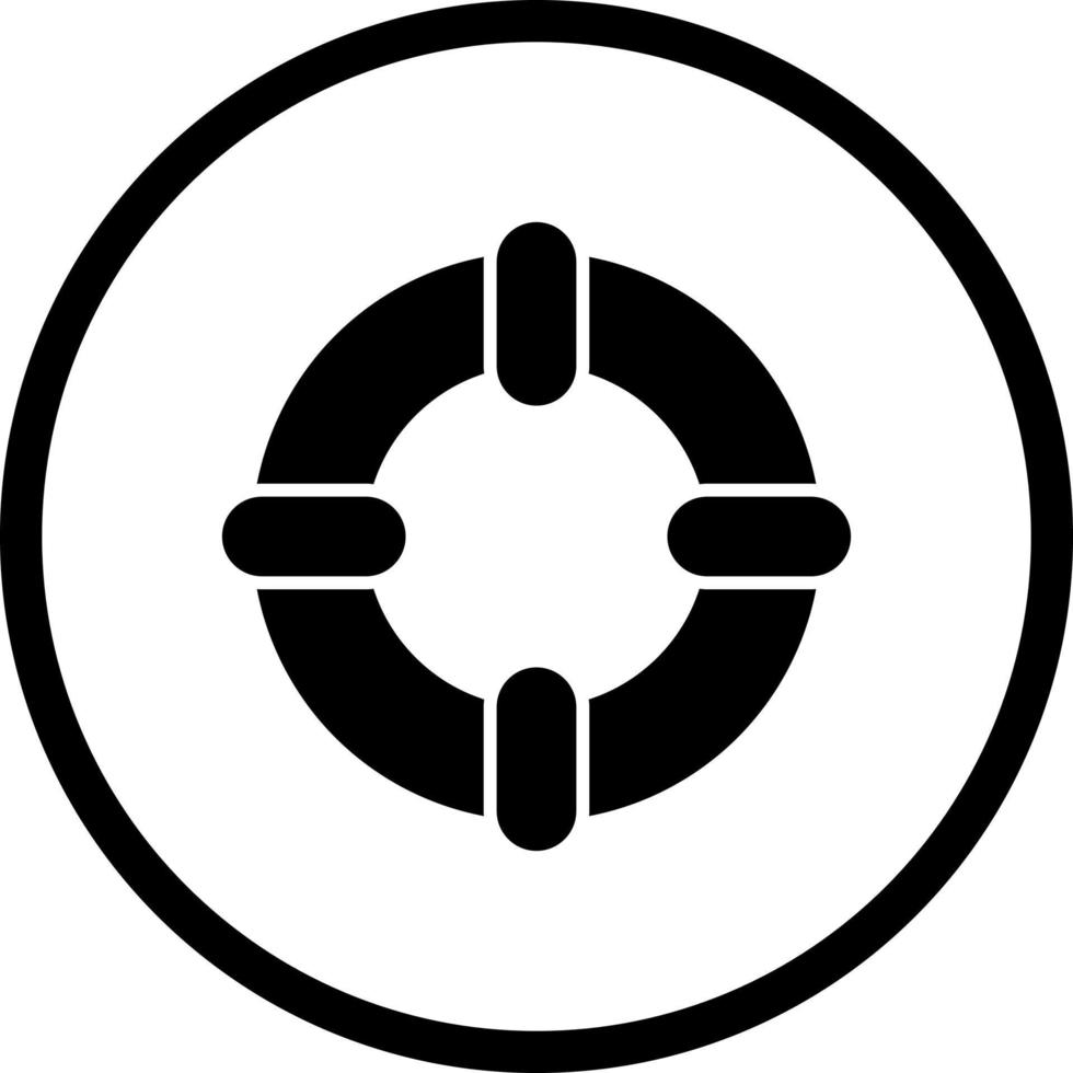 Life Saver Vector Icon