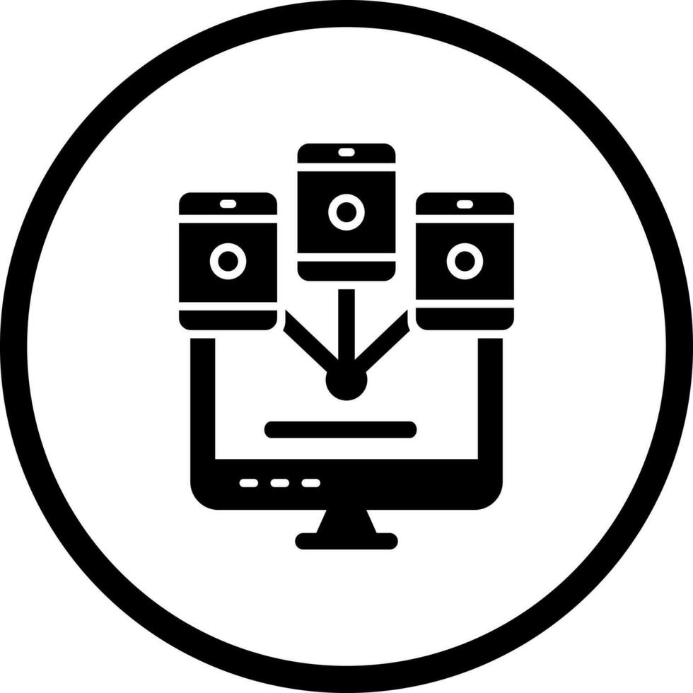 Computer Networks Vector Icon