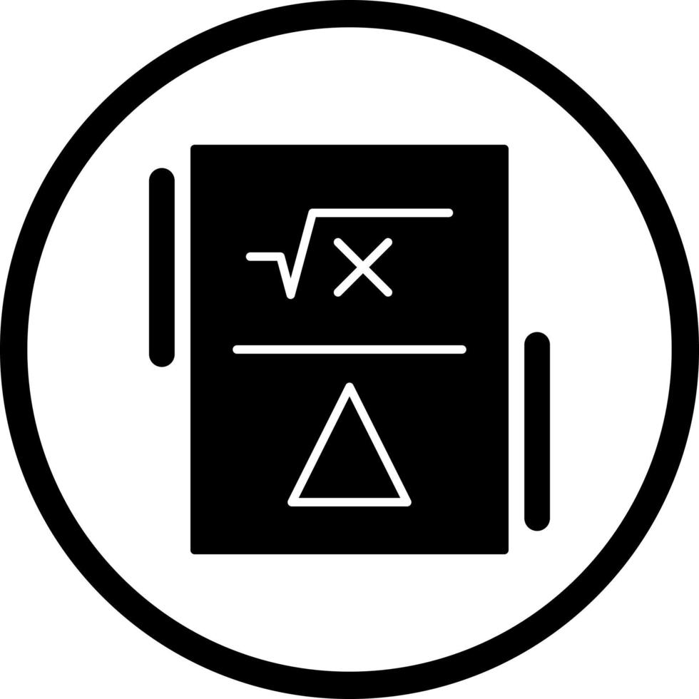 Formula Vector Icon
