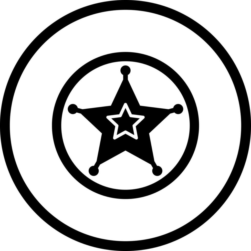 Sheriff Vector Icon