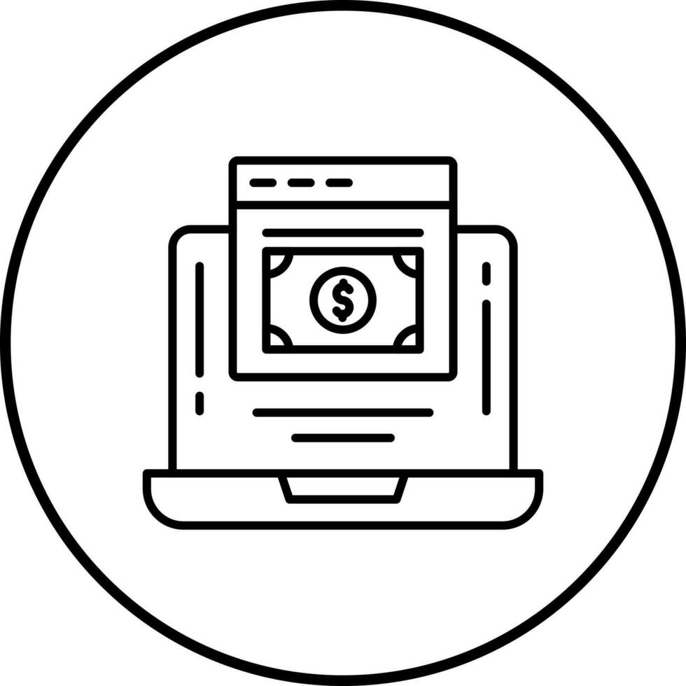 Online Payment Vector Icon