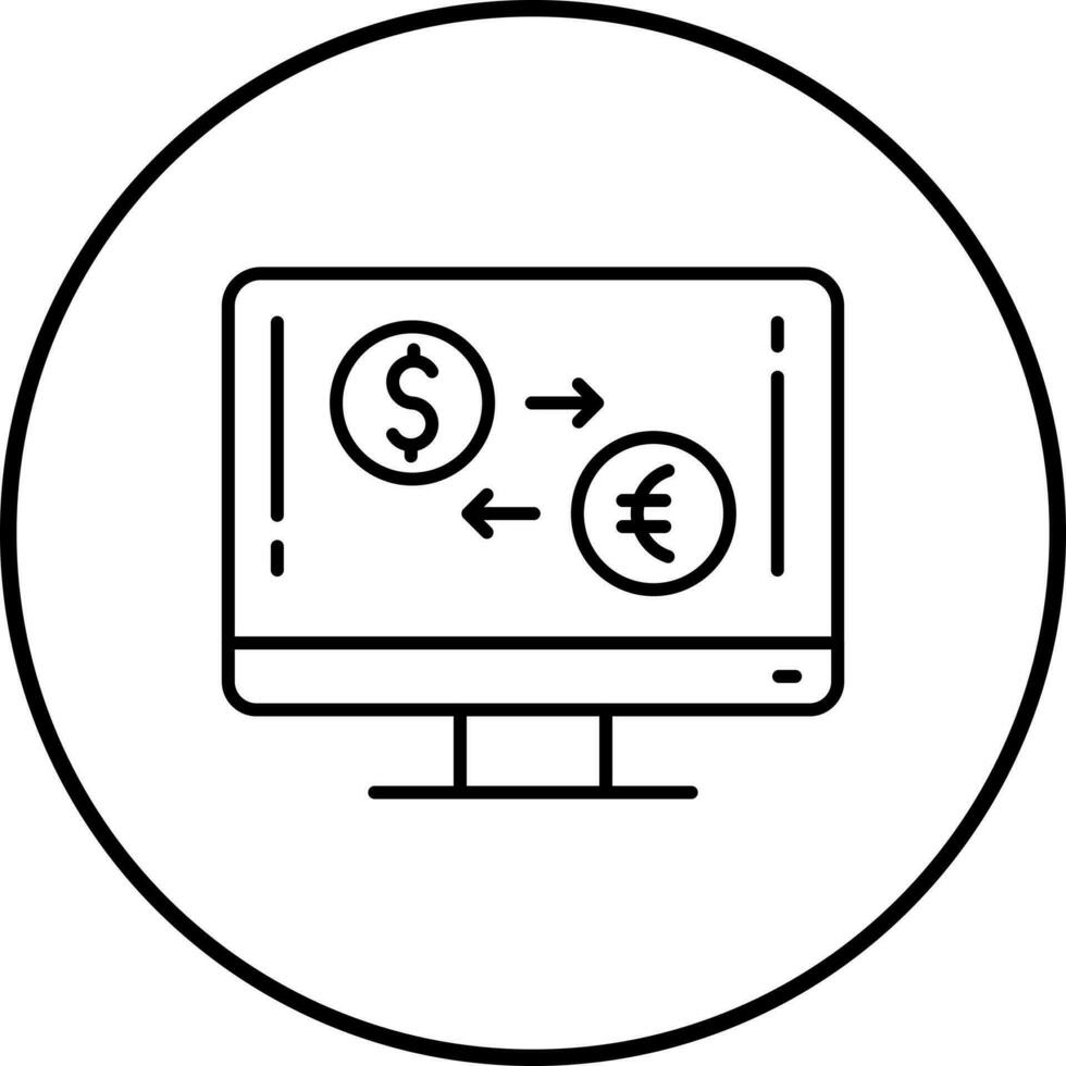 Currency Exchange Vector Icon