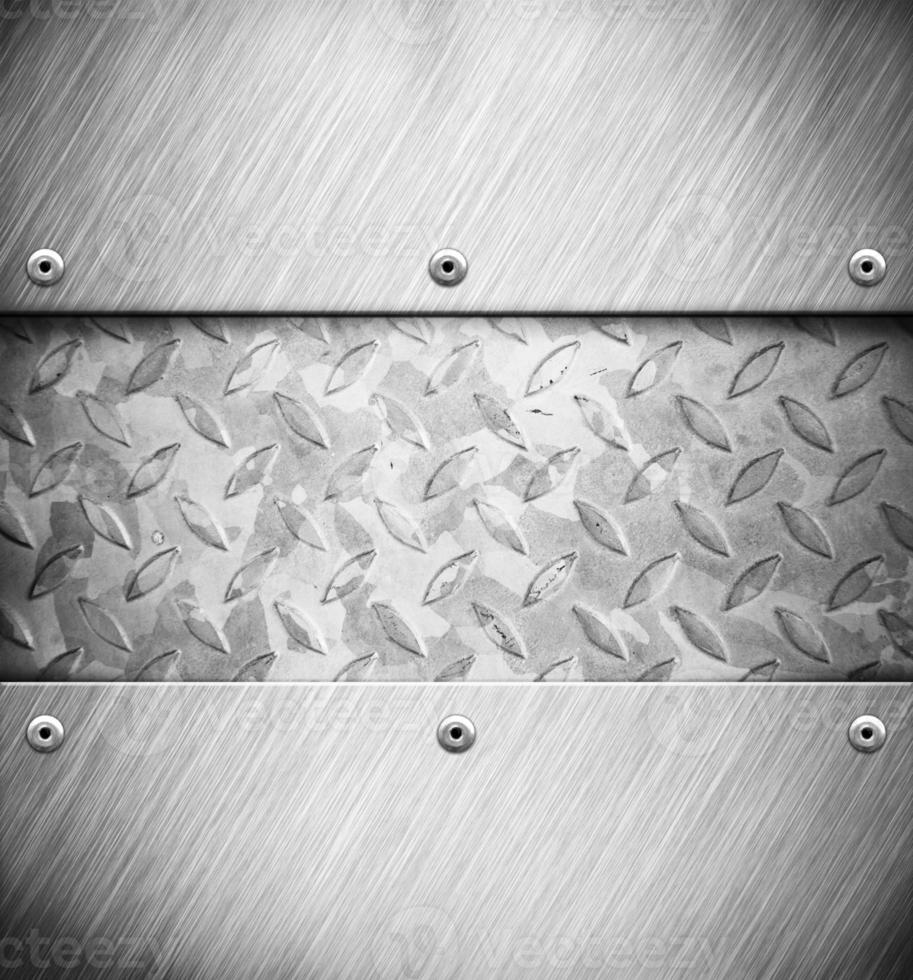 Silver metal background photo