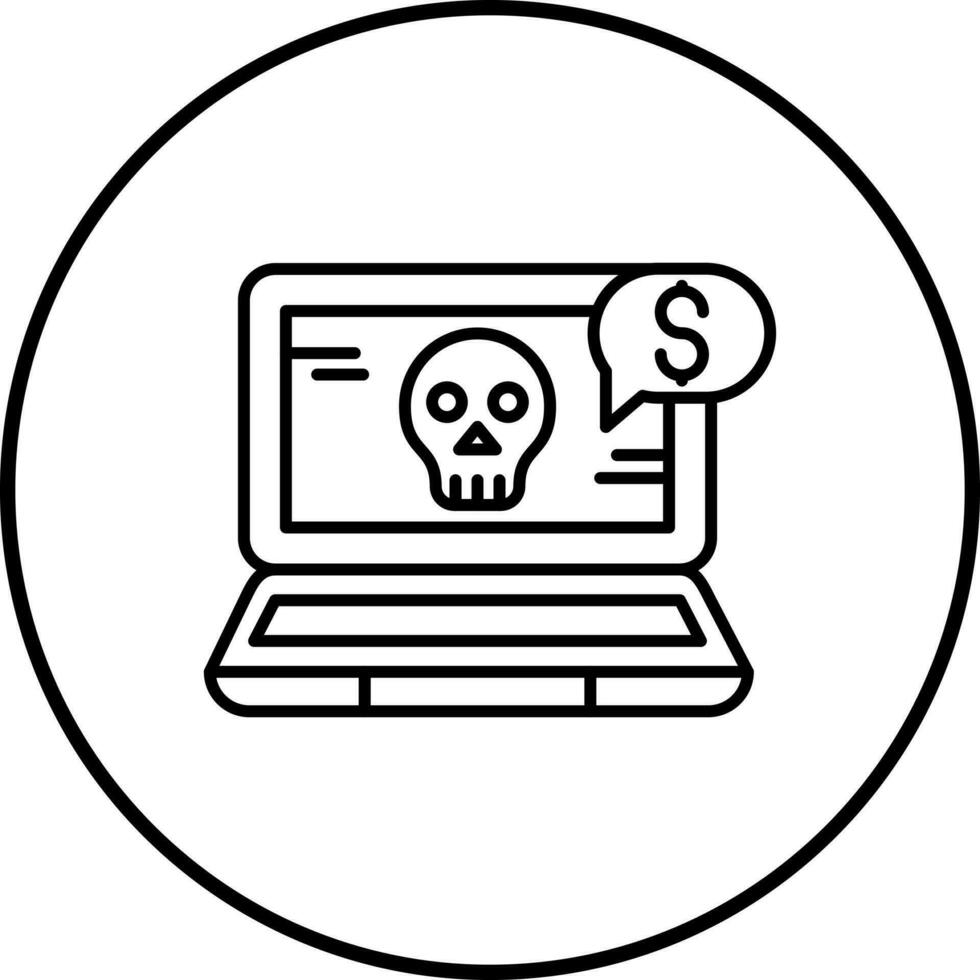 Online Fraud Vector Icon